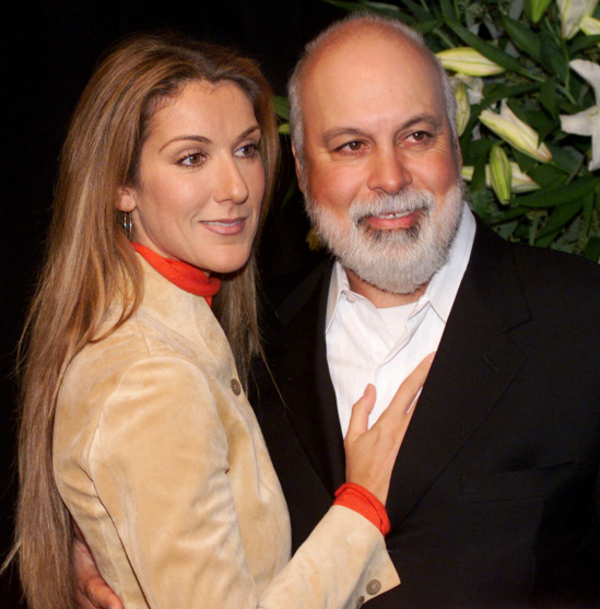 Celine Dion and Rene Angelil